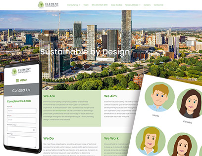 Consultancy firm website design